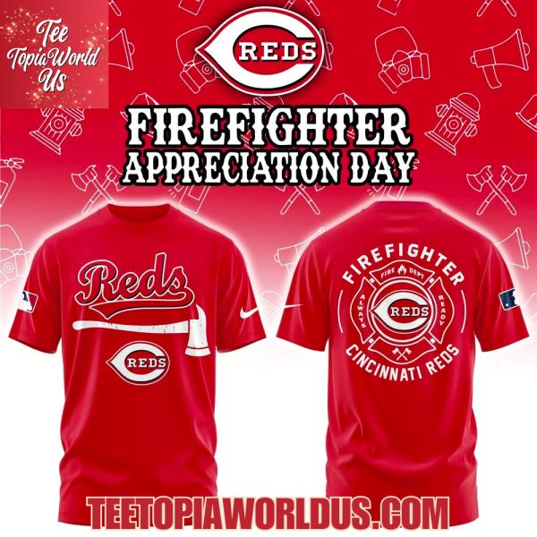 Cincinnati Reds Firefighter Application Day Hoodie