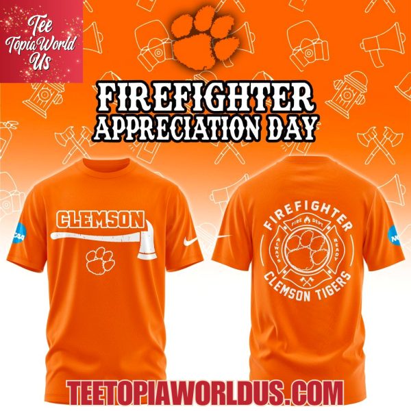 Clemson Tigers Firefighter Application Day Hoodie