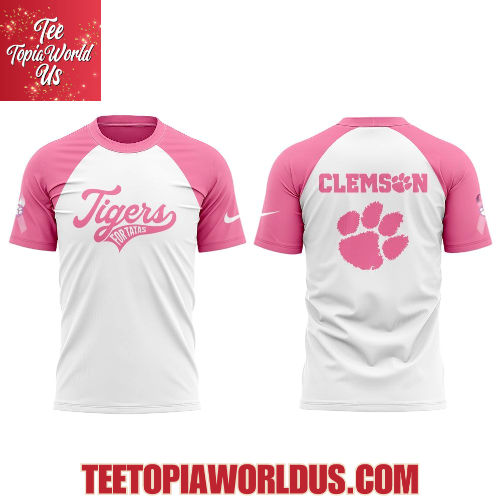 Clemson Tigers revents breast cancer 2025 Hoodie Clemson Tigers revents breast cancer 2025 Hoodie