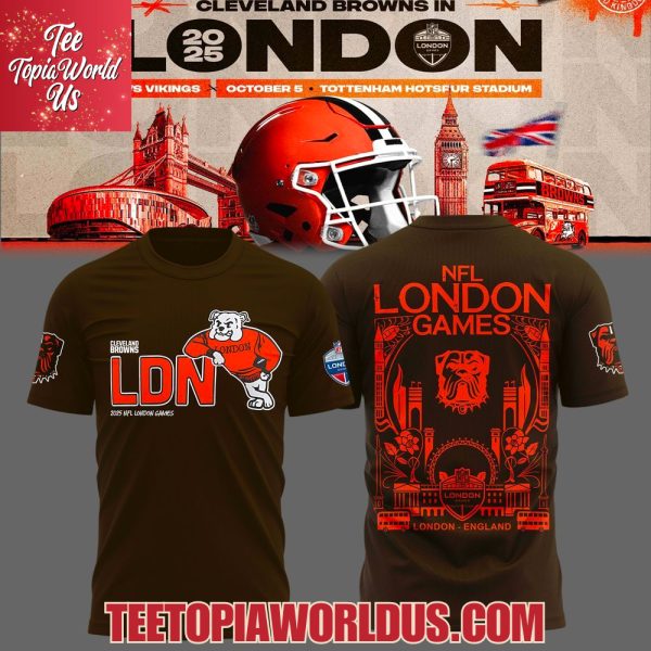 Cleveland Browns In London T-Shirt, Hoodie