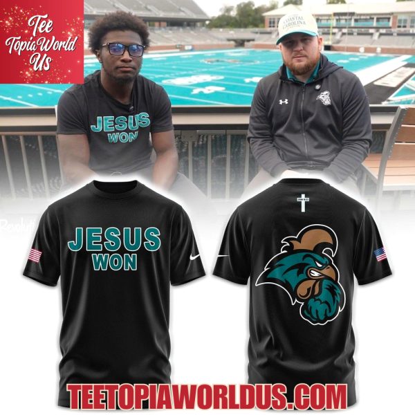 Coastal Carolina Jesus Won T-Shirt, Hoodie