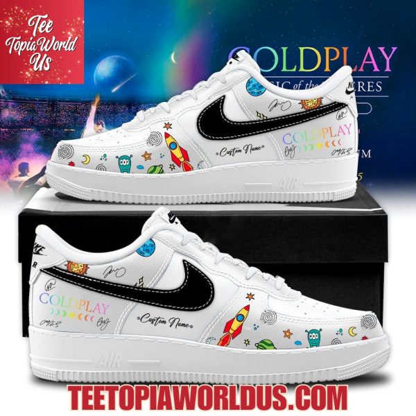 Coldplay Air Force 1
