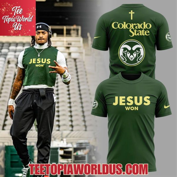 Colorado State Football Jesus Won 2025 T-Shirt, Hoodie