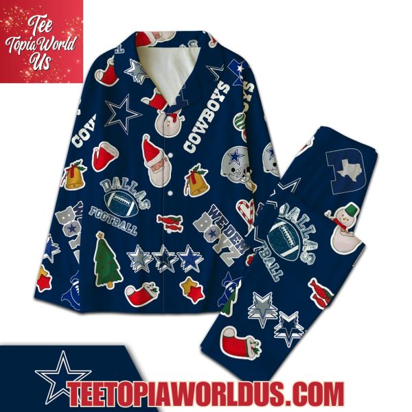 Dallas Cowboys Christmas Pajamas Set Dallas Cowboys Christmas Pajamas Set