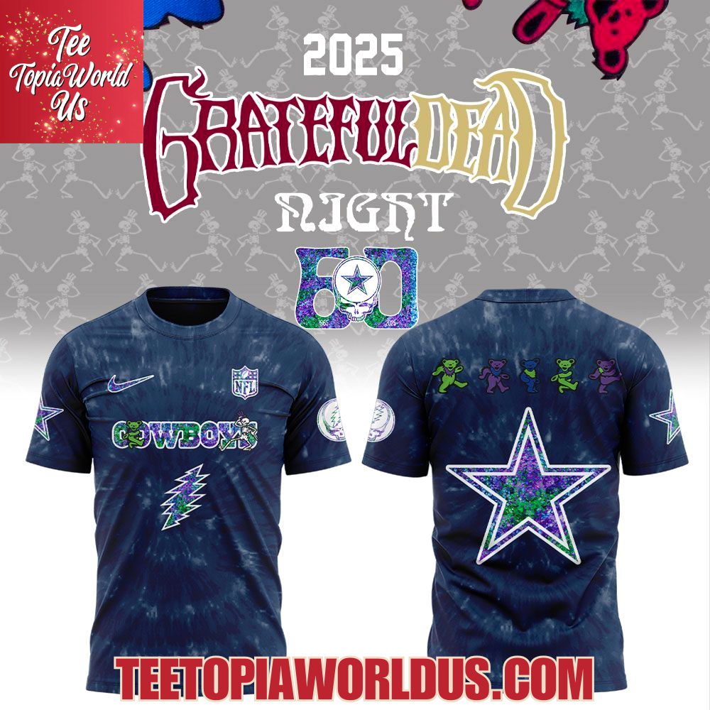 Dallas Cowboys Grateful Dead Night 60th Hoodie Dallas Cowboys Grateful Dead Night 60th Hoodie