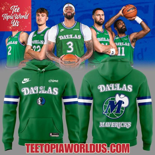 Dallas Mavericks Classic Green Uniform Hoodie Dallas Mavericks Classic Green Uniform Hoodie