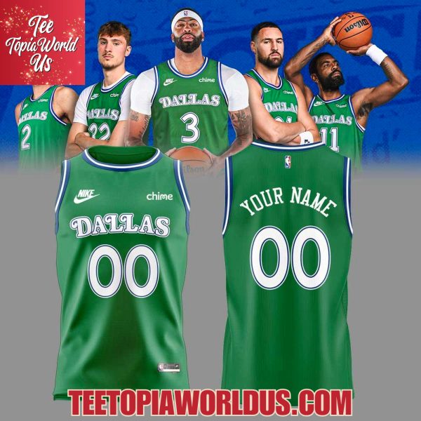 Dallas Mavericks Classic Green Uniform Jersey Dallas Mavericks Classic Green Uniform Jersey