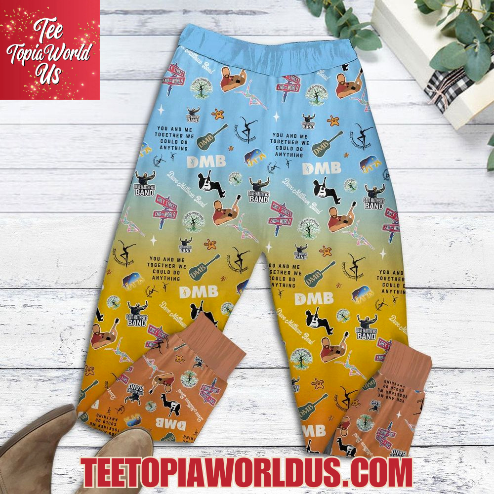 Dave Matthews Band What I Need All Around Me Pajamas Set Dave Matthews Band What I Need All Around Me Pajamas Set
