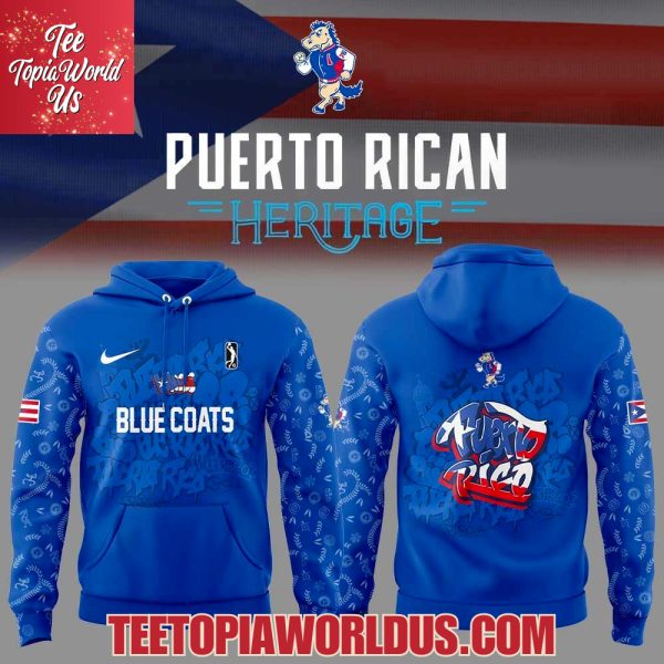 Delaware Blue Coats Puerto Rican Heritage Hoodie