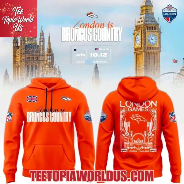 Denver Broncos London Game 2025 T-Shirt, Hoodie