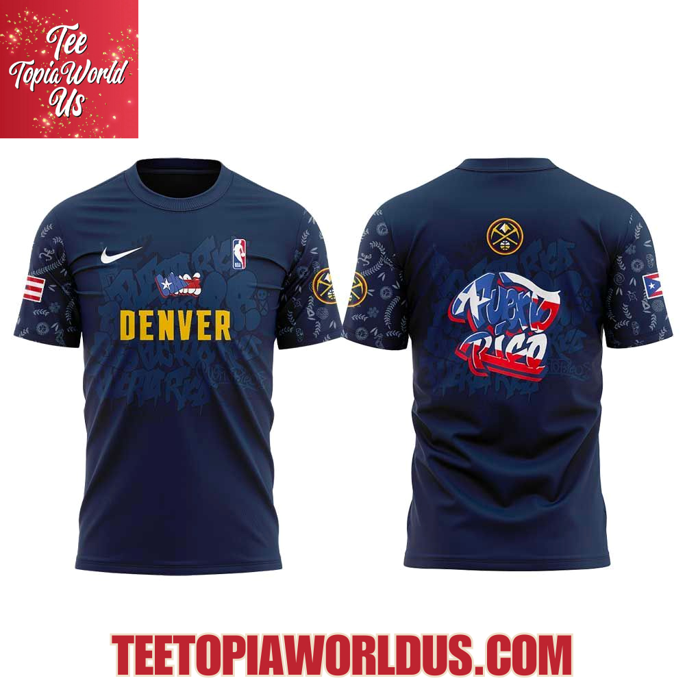 Denver Nuggets Puerto Rican Heritage 2025 Hoodie Denver Nuggets Puerto Rican Heritage 2025 Hoodie