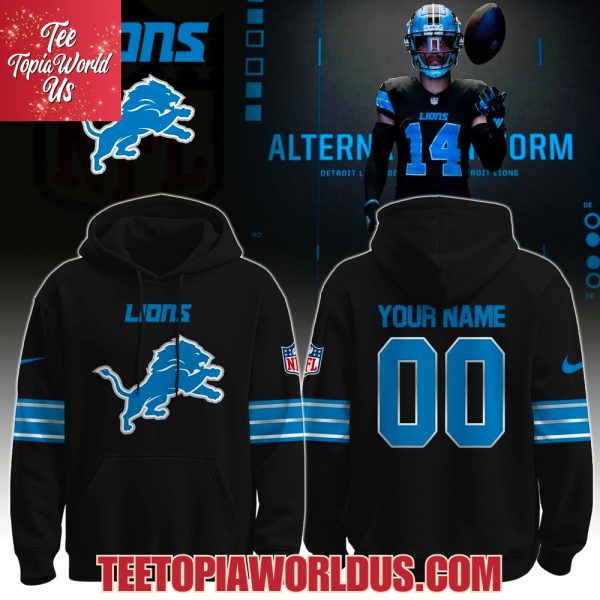Detroit Lions x Kerby Joseph Black Hoodie