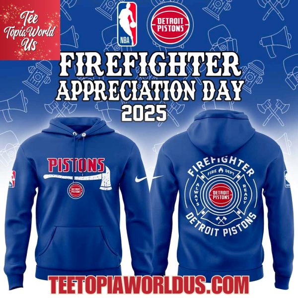 Detroit Pistons Firefighter Application Day Hoodie Detroit Pistons Firefighter Application Day Hoodie