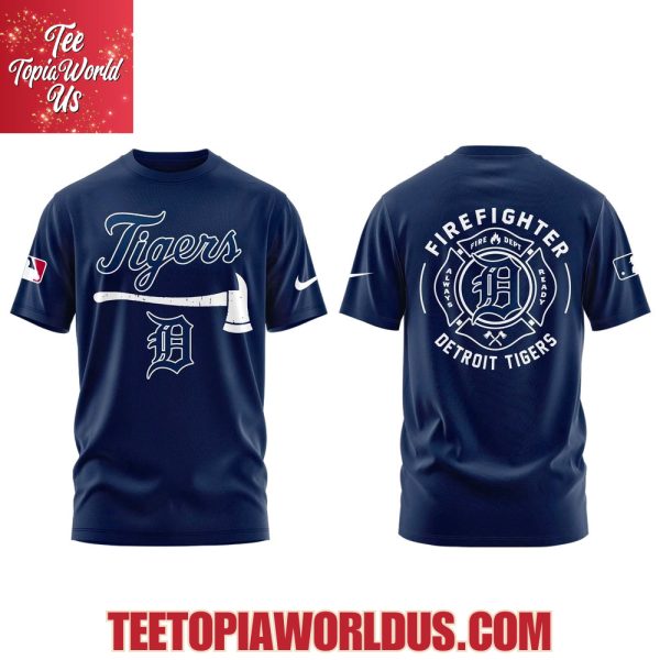Detroit Tigers Firefighter Application Day Hoodie