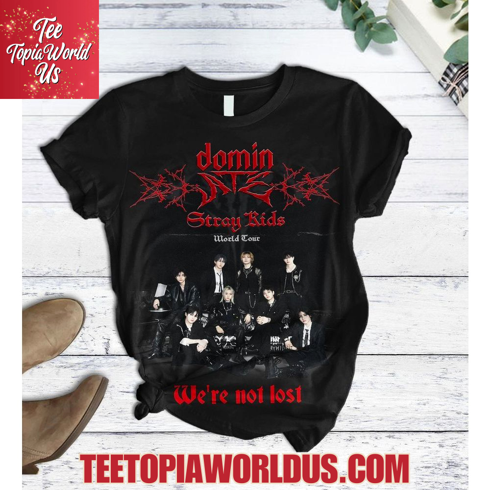 domin ATE Stray Kids World Tourr We're Not Lost Pajamas Set domin ATE Stray Kids World Tourr We're Not Lost Pajamas Set