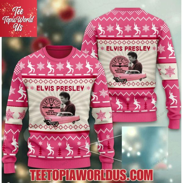 Elvis Presley Ugly Sweater