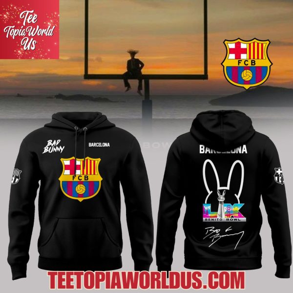 FC Barcelona x Bad Bunny – Benito Bowl Hoodie