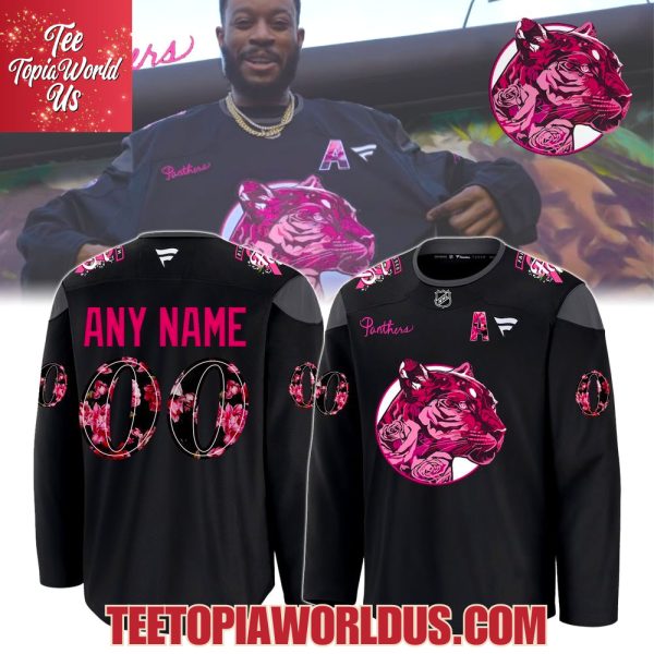 Florida Panthers x Black & Pink Jersey Florida Panthers x Black & Pink Jersey