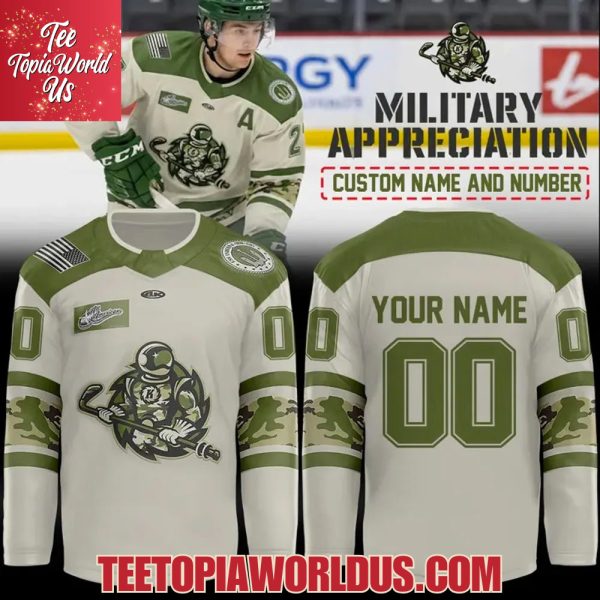 Fort Wayne Komets Military Appreciation Night Hockey Jersey