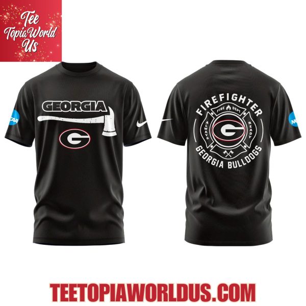 Georgia Bulldogs Firefighter Application Day Hoodie