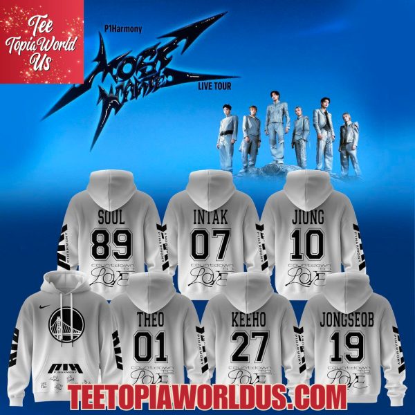 Golden State Warriors x P1Harmony Tour P1ustage H : MOST WANTED Hoodie Golden State Warriors x P1Harmony Tour P1ustage H : MOST WANTED Hoodie