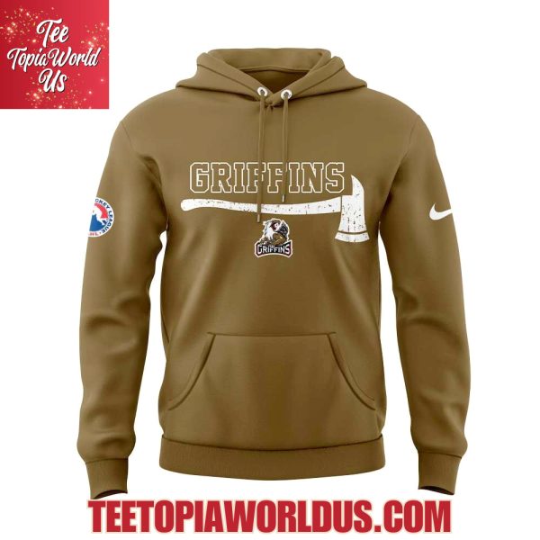 Grand Rapids Griffins Firefighter Application Day Hoodie