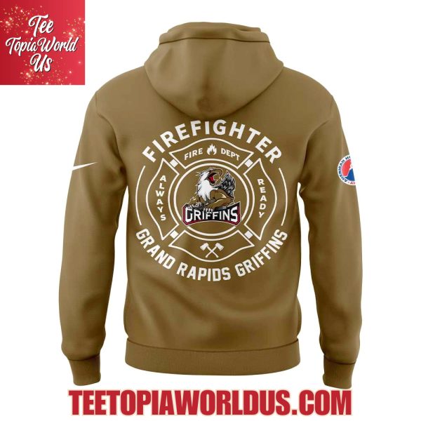 Grand Rapids Griffins Firefighter Application Day Hoodie