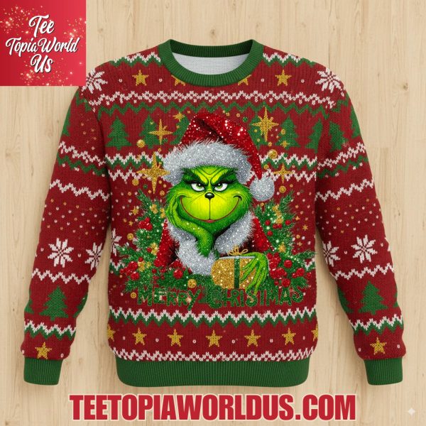 Grinch Merry Christmas Sweater