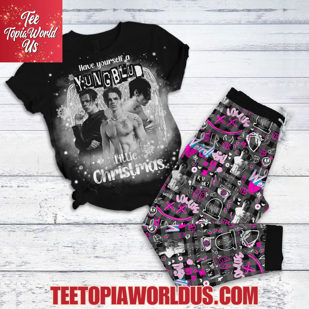 Have Your Self A Yungblud Little Christmas Pajamas Set Have Your Self A Yungblud Little Christmas Pajamas Set