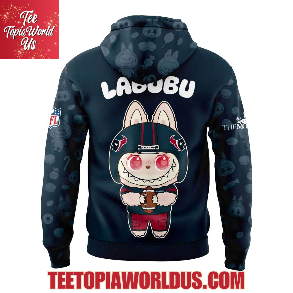 Houston Texans x Labubu Hoodie Houston Texans x Labubu Hoodie