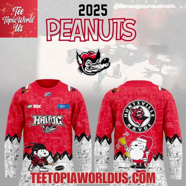 Huntsville Havoc Peanuts Charlie Brown 2025 Jersey Huntsville Havoc Peanuts Charlie Brown 2025 Jersey