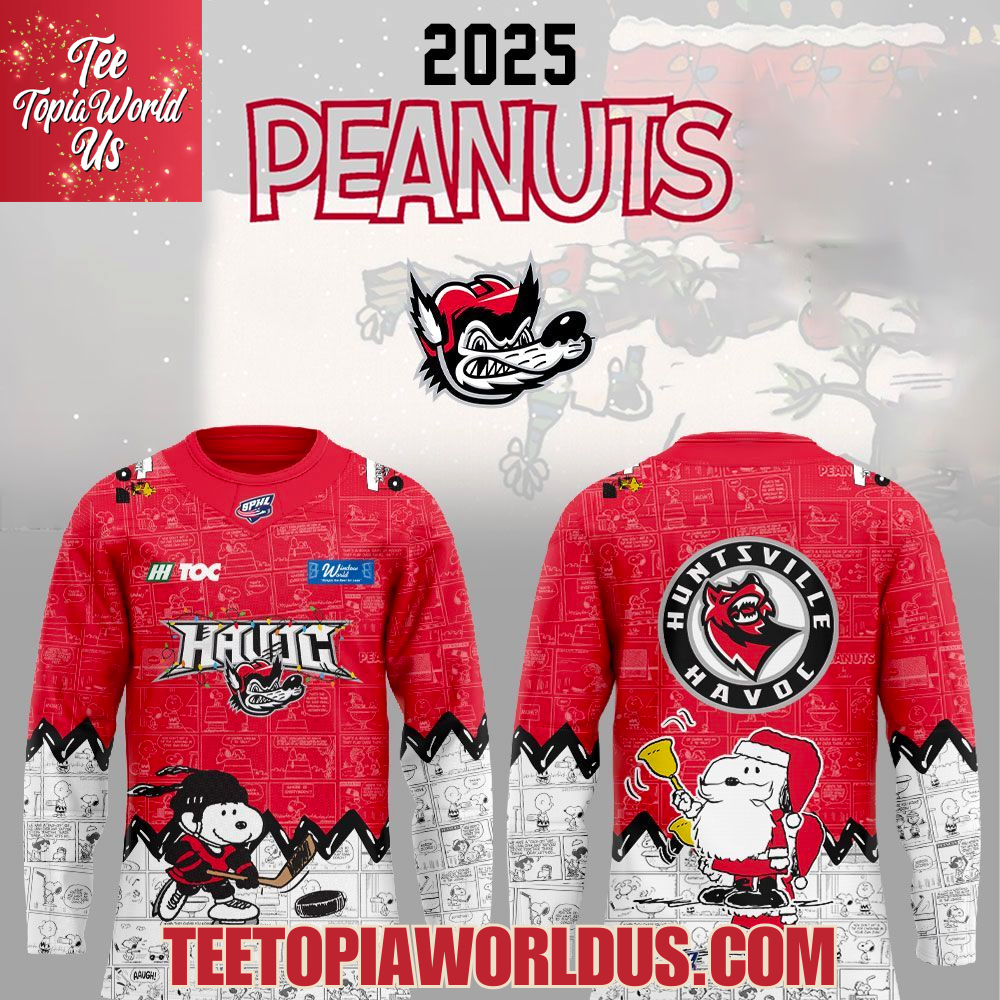 Huntsville Havoc Peanuts Charlie Brown 2025 Jersey Huntsville Havoc Peanuts Charlie Brown 2025 Jersey