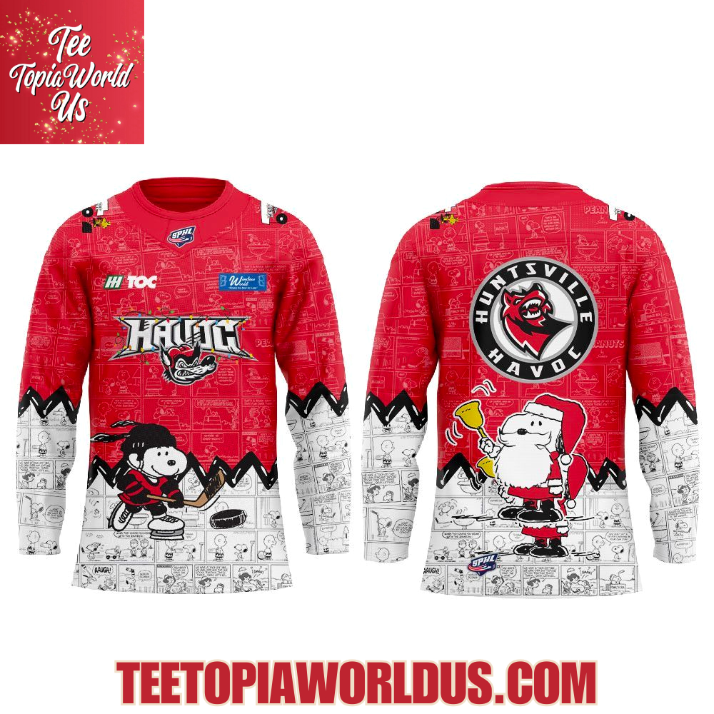 Huntsville Havoc Peanuts Charlie Brown 2025 Jersey Huntsville Havoc Peanuts Charlie Brown 2025 Jersey