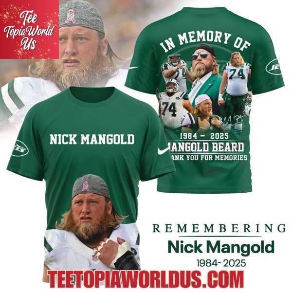 In Memory Of Mangold Beard 1984-2025 Thank You For The Memories T-Shirt