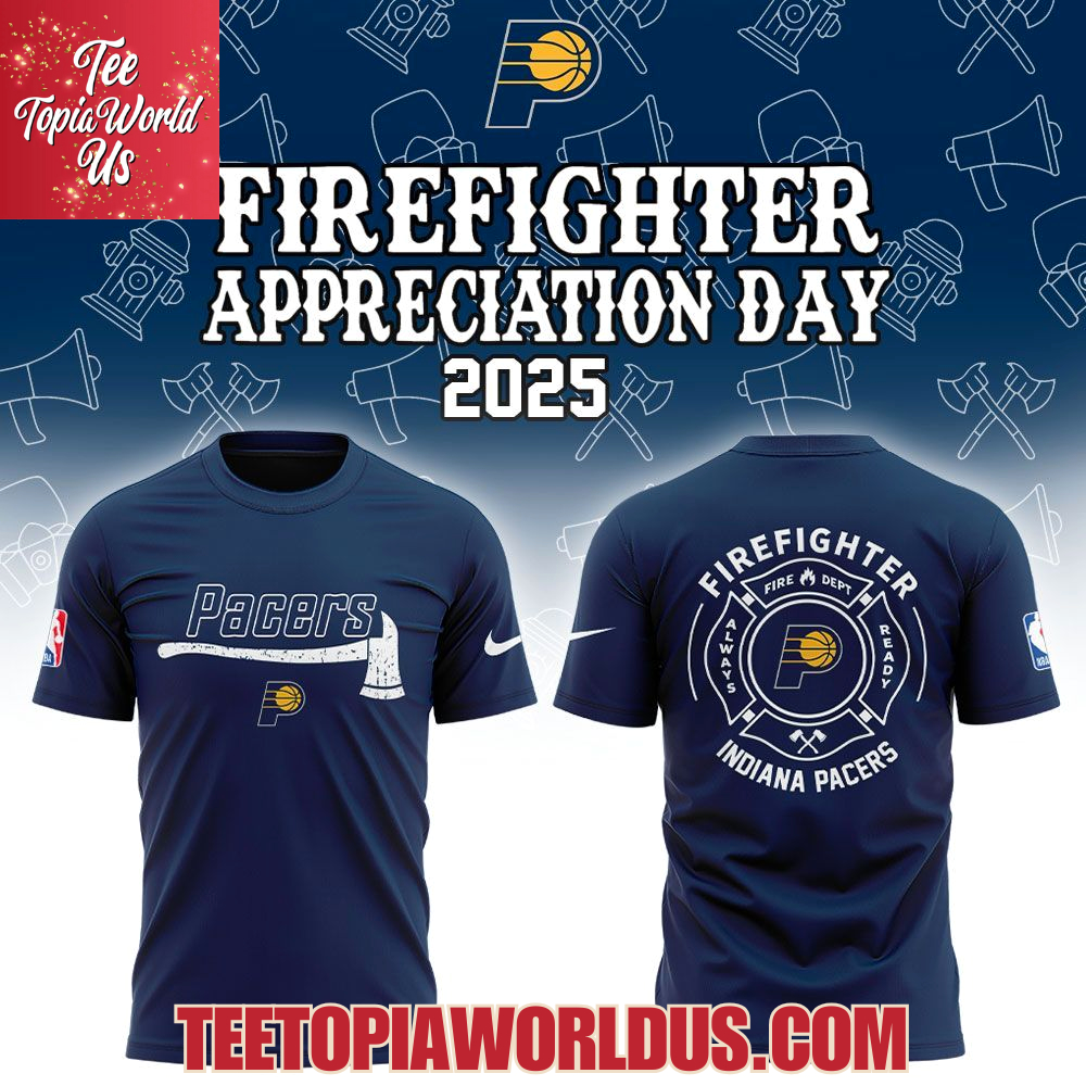 Indiana Pacers Firefighter Application Day 2025 Hoodie Indiana Pacers Firefighter Application Day 2025 Hoodie