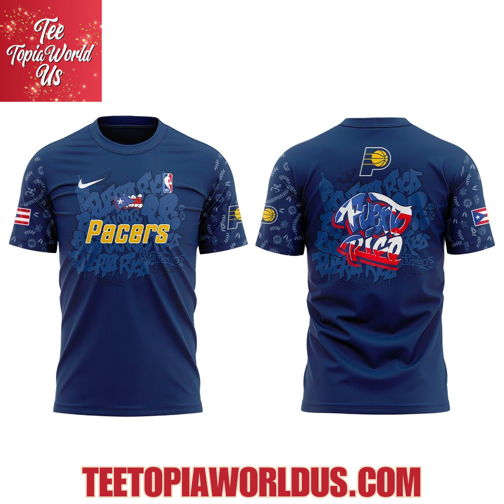 Indiana Pacers Puerto Rican Heritage 2025 Hoodie Indiana Pacers Puerto Rican Heritage 2025 Hoodie