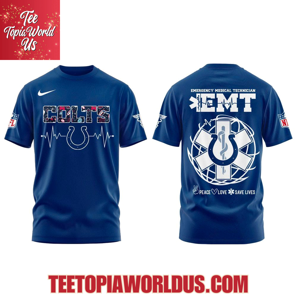Indianapolis Colts EMT Day Hoodie Indianapolis Colts EMT Day Hoodie