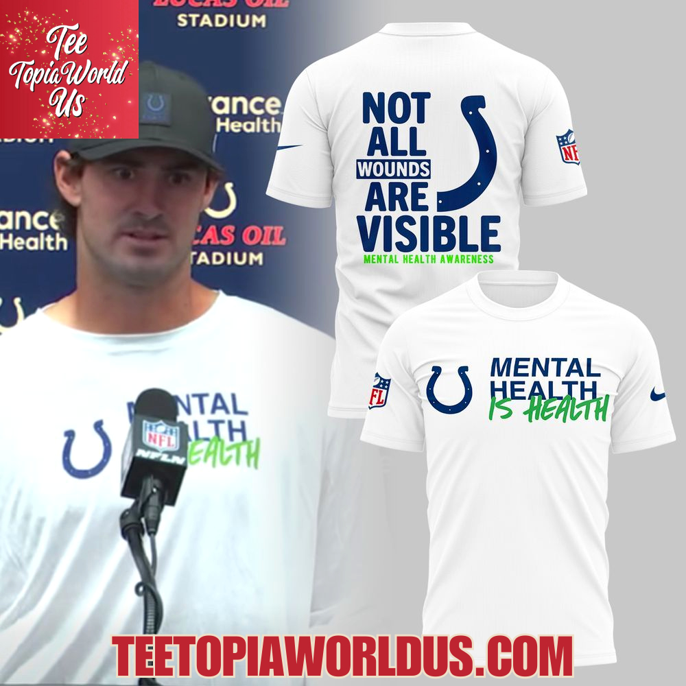 Indianapolis Colts Mental Health T-Shirt, Hoodie Indianapolis Colts Mental Health T-Shirt, Hoodie