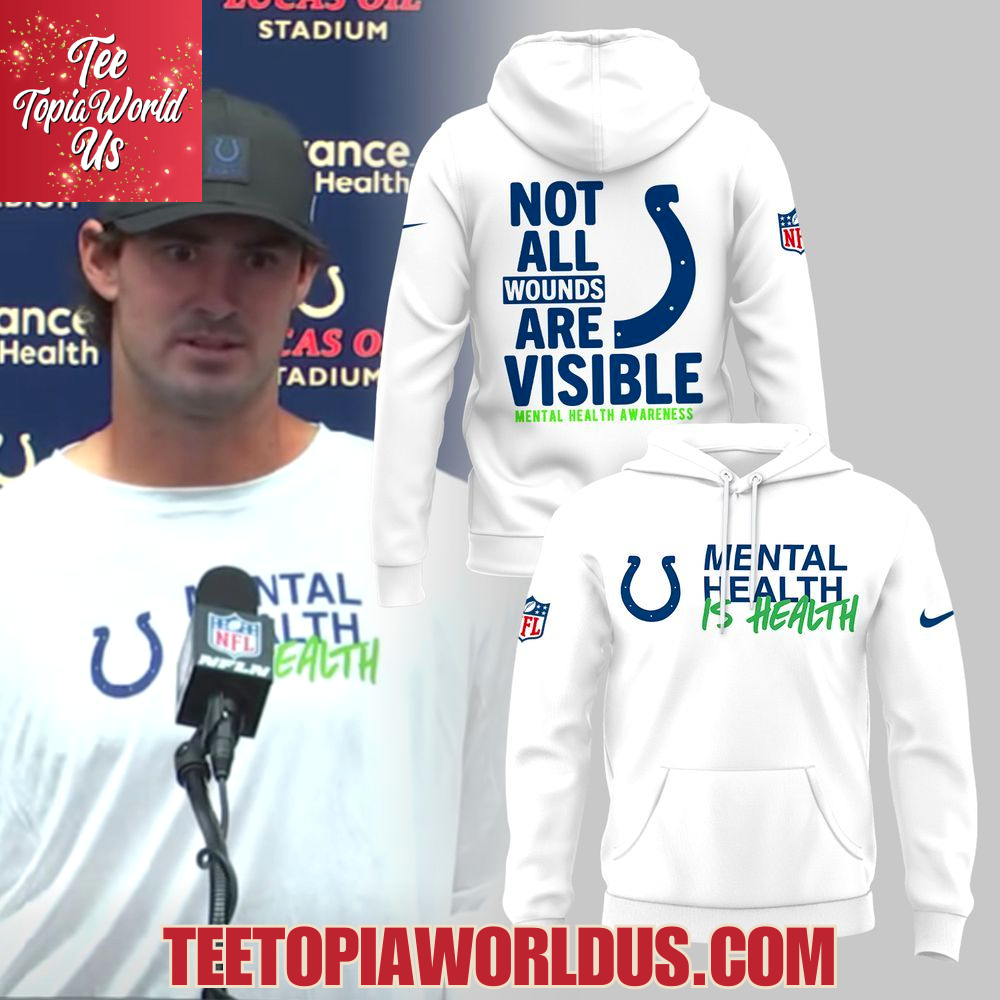 Indianapolis Colts Mental Health T-Shirt, Hoodie Indianapolis Colts Mental Health T-Shirt, Hoodie