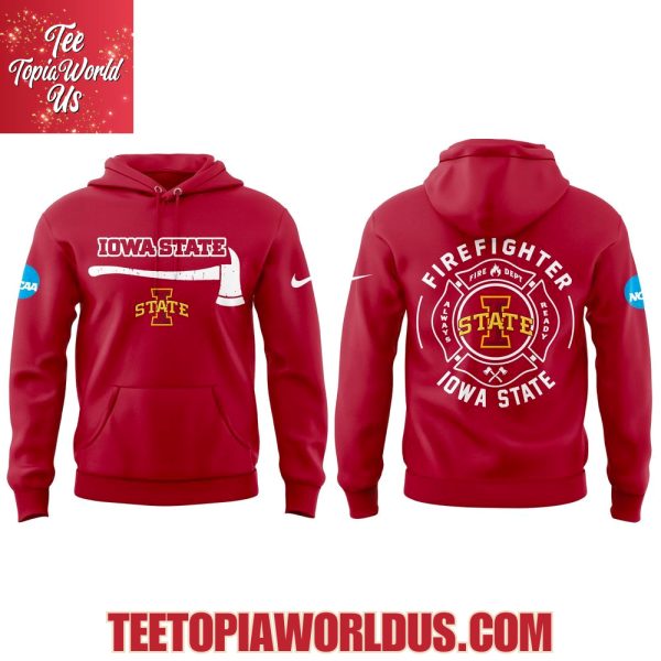 Iowa State Cyclones Firefighter Application Day Hoodie