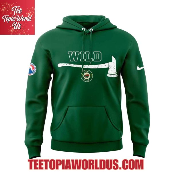 Iowa Wild Firefighter Application Day Hoodie