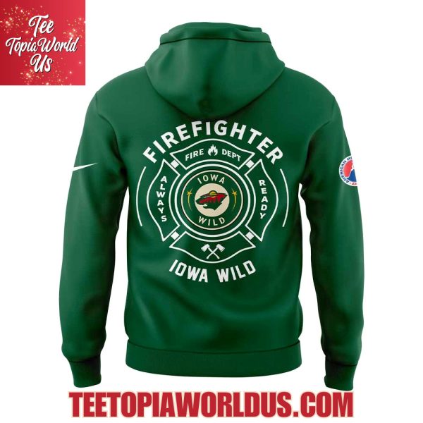 Iowa Wild Firefighter Application Day Hoodie