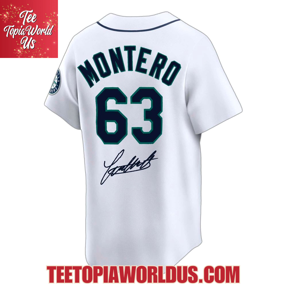 Jesús Montero Mariners Legacy Jersey 2025 Jesús Montero Mariners Legacy Jersey 2025