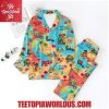 Buc-ee’s Christmas Button Pajamas Set