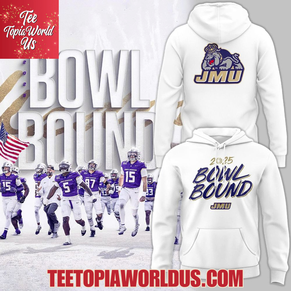 JMU Football Bowl Bound 2025 T-shirt JMU Football Bowl Bound 2025 T-shirt