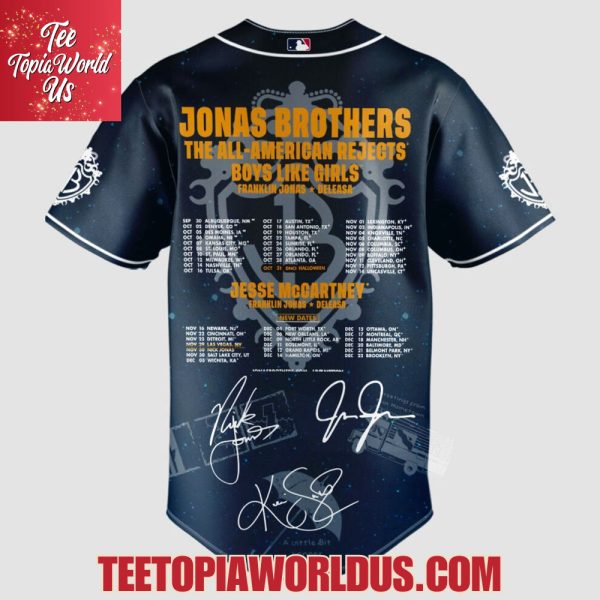 Jonas Brothers 20th Anniversary Tour Baseball Jersey