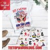 Red White And Toby Keith Pajamas Set