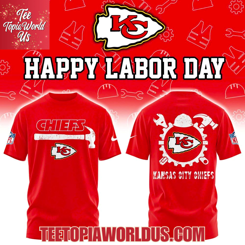 Kansas City Chiefs x Happy Labor Day 2025 Hoodie Kansas City Chiefs x Happy Labor Day 2025 Hoodie