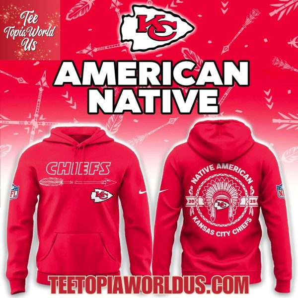 Kansas City Chiefs x Native American Heritage 2025 Hoodie Kansas City Chiefs x Native American Heritage 2025 Hoodie