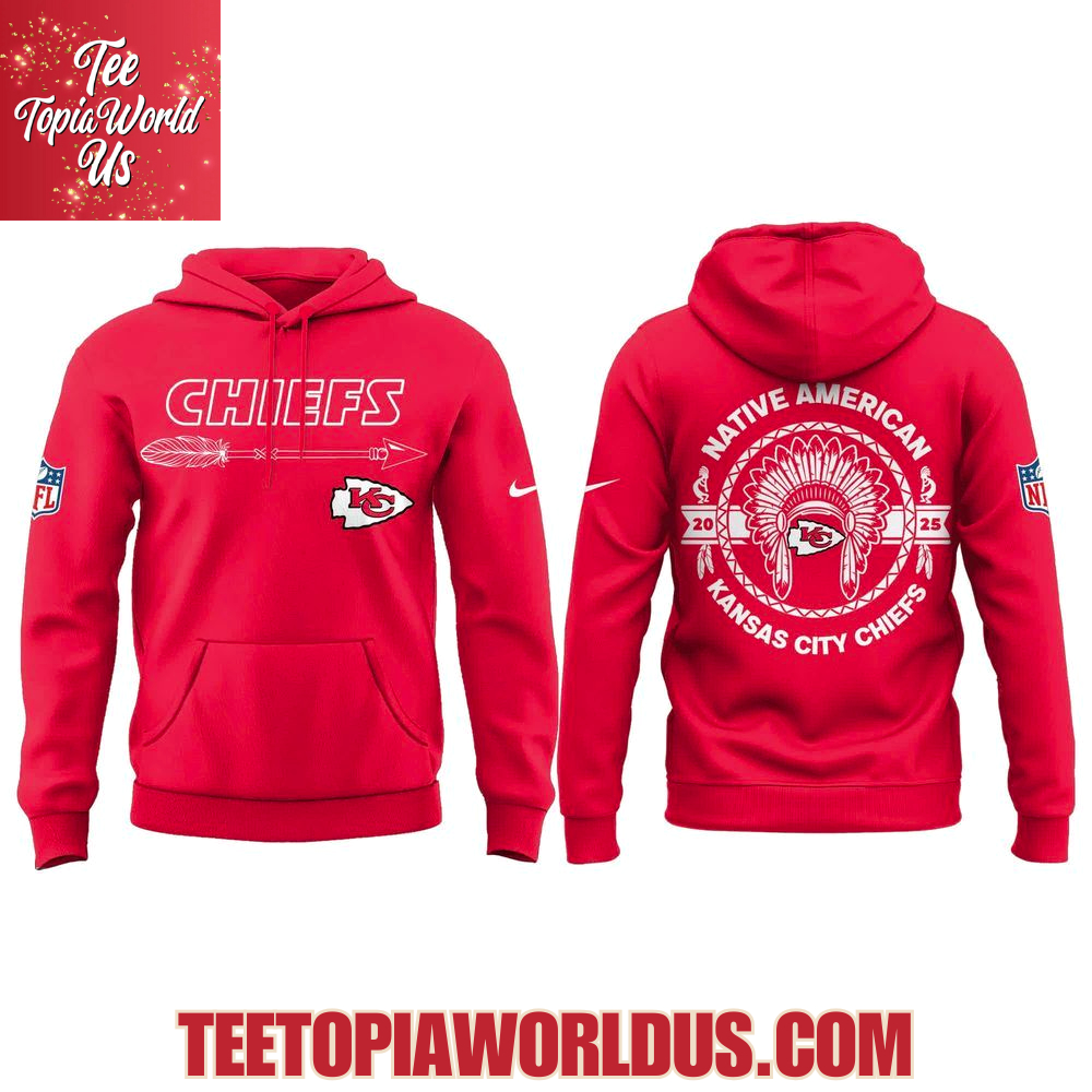 Kansas City Chiefs x Native American Heritage 2025 Hoodie Kansas City Chiefs x Native American Heritage 2025 Hoodie